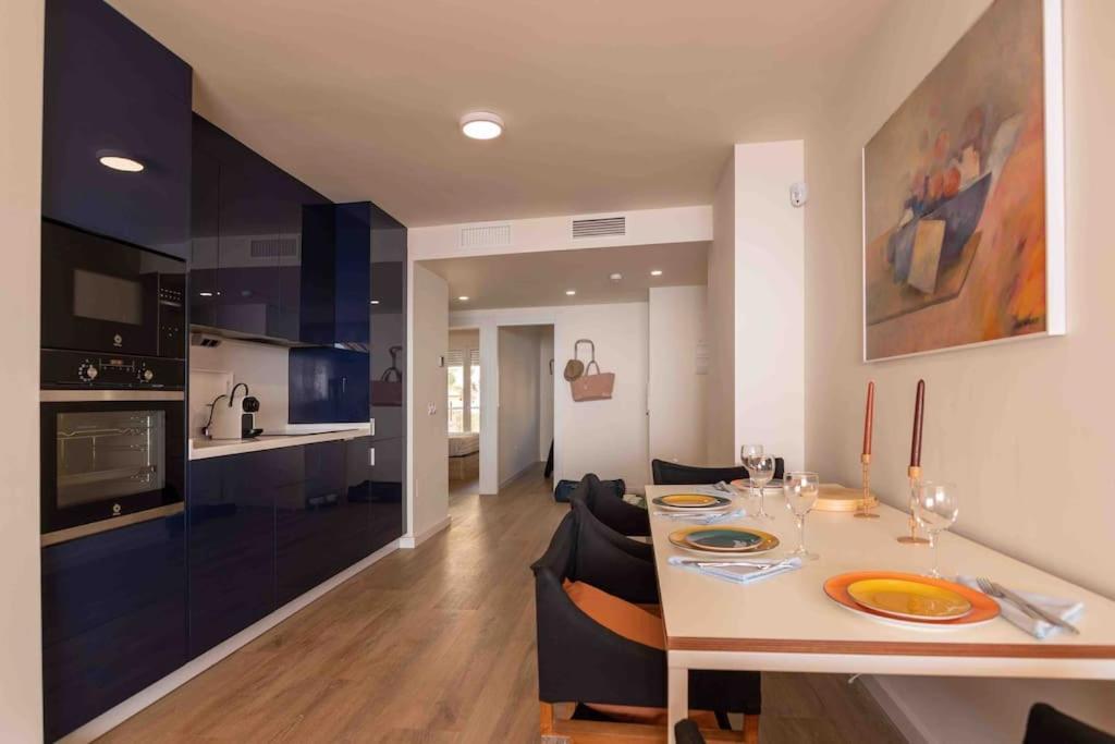 Apartamento Atico 1ª Linea De Playa En Puerto De Aguadulce Almería Exterior foto